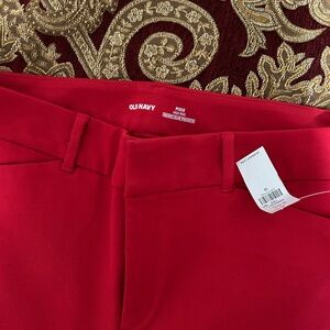 Old Navy Vibrant Red Trousers